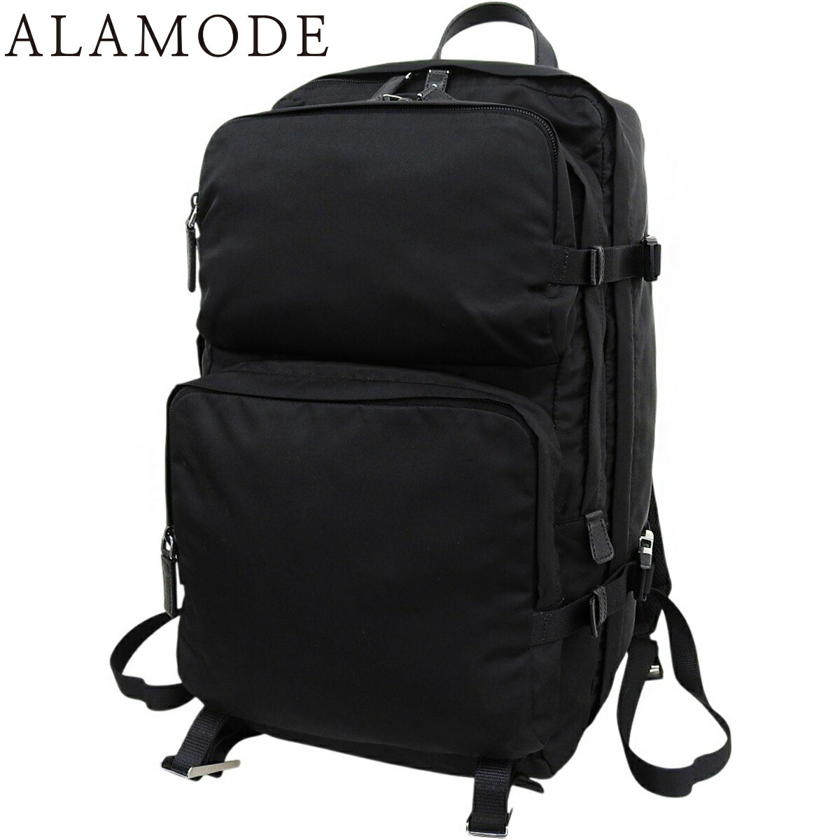 楽天市場】プラダ【PRADA】 ファブリック バックパック ブラック