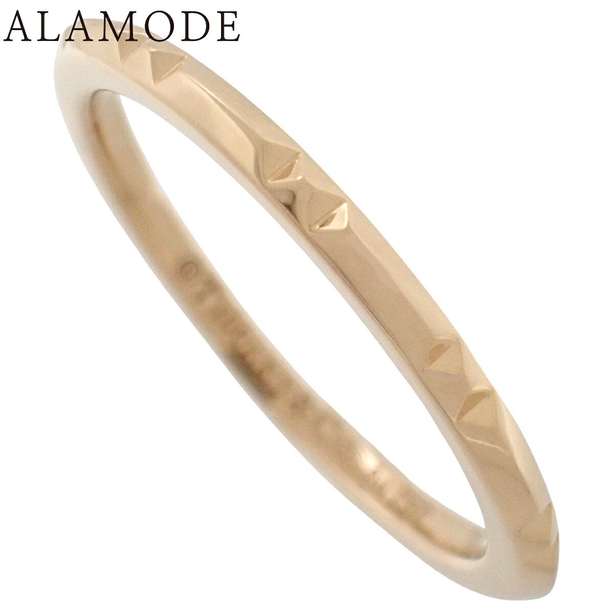 TIFFANY&Co.(ティファニー) ティファニー T トゥルー バンドリング ピンクゴールド K18PG 2.0g リング・指輪 ジュエリー Tトゥルー 8(48)号 ピンクゴールド レディース 40802174836【中古】【アラモード】|ALAMODE