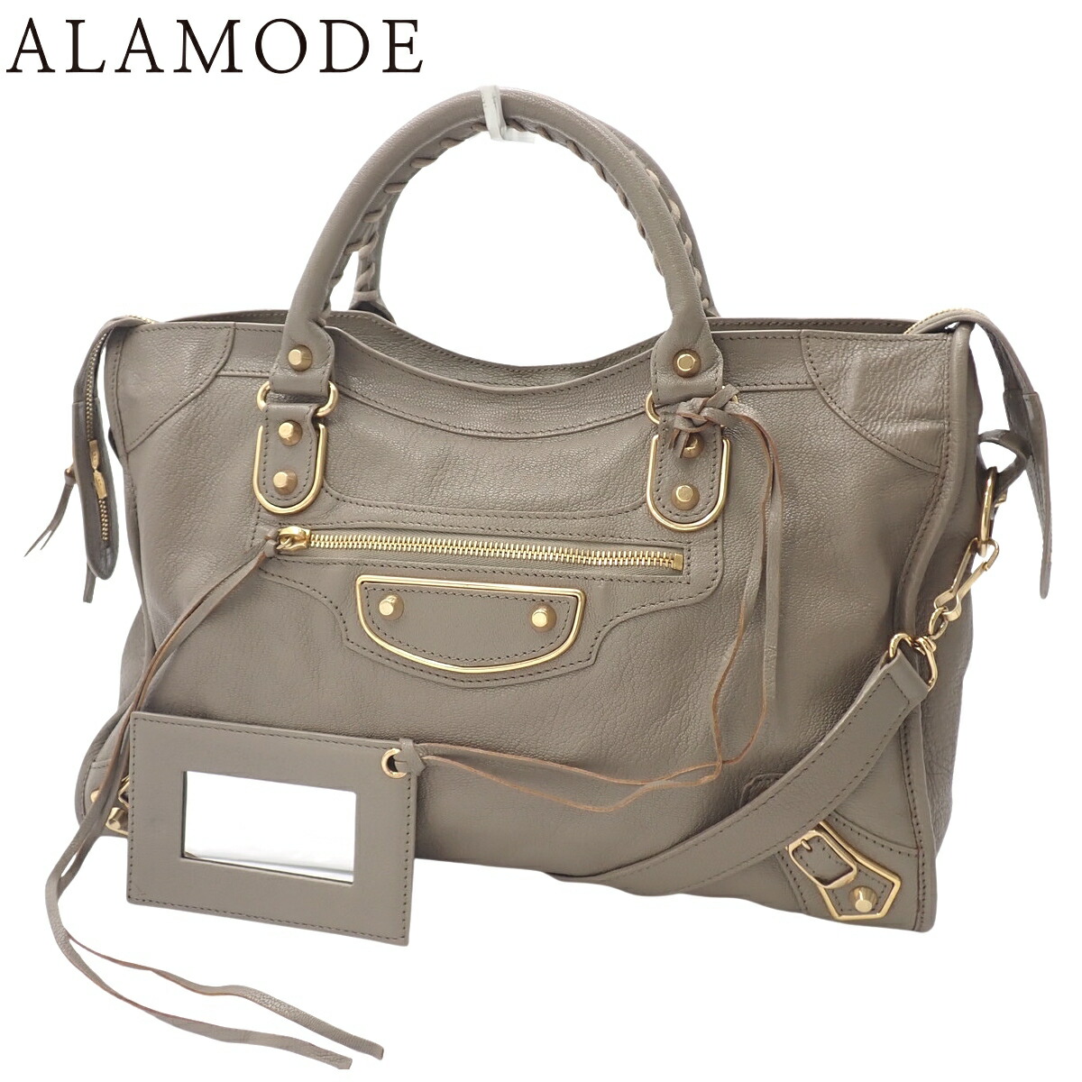 楽天市場】【バッグ】BALENCIAGA バレンシアガ ザ シティ ハンドバッグ