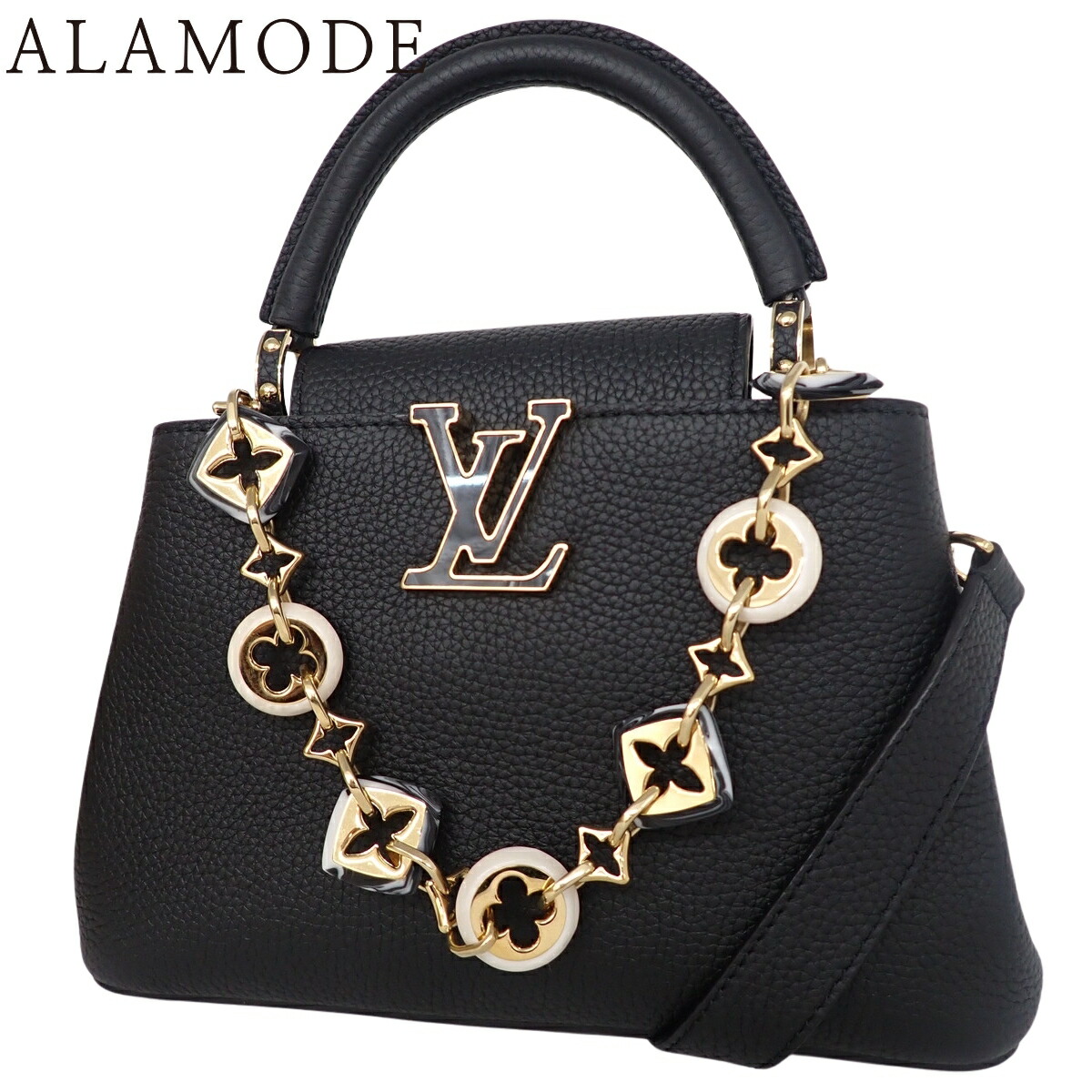 楽天市場】【美品】ルイヴィトン 【LOUIS VUITTON】M55361 カプシーヌ