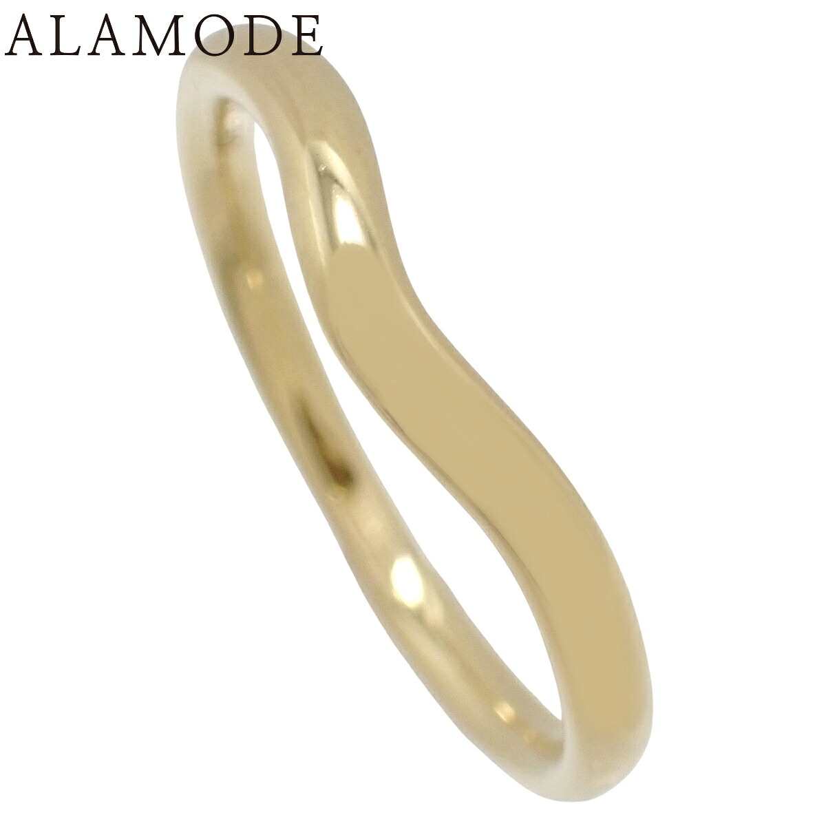 TIFFANY&Co.(ティファニー) カーブド バンドリング イエローゴールド K18YG 2.5g 指輪 アクセサリー ジュエリー 12(52)号 レディース 40802183218【中古】【アラモード】