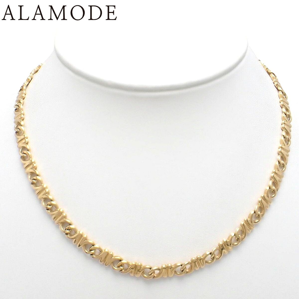TIFFANY&Co.(ティファニー) デザインチェーン ネックレス イエローゴールド K18YG 42.8g アクセサリー ジュエリー レディース 40802177405【中古】【アラモード】｜ALAMODE