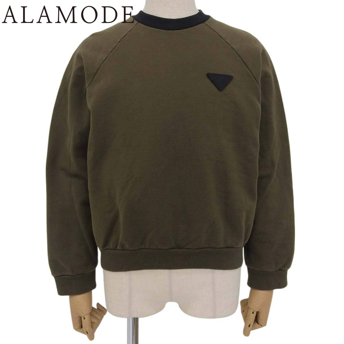 PRADA(プラダ) エスケープ プルオーバー スウェット 2019年 M コットン カーキ メンズ 40802184456【中古】【アラモード】｜ALAMODE 44,039円