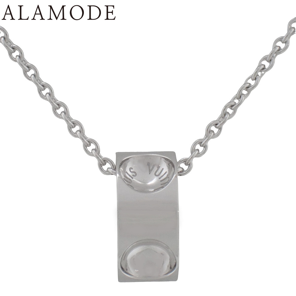 LOUIS VUITTON(ルイ・ヴィトン) パンダンティフ アンプラント ネックレス Q93967 ホワイトゴールド K18WG ネックレス アクセサリー ジュエリー シルバー銀 レディース 40802184958【アラモード】