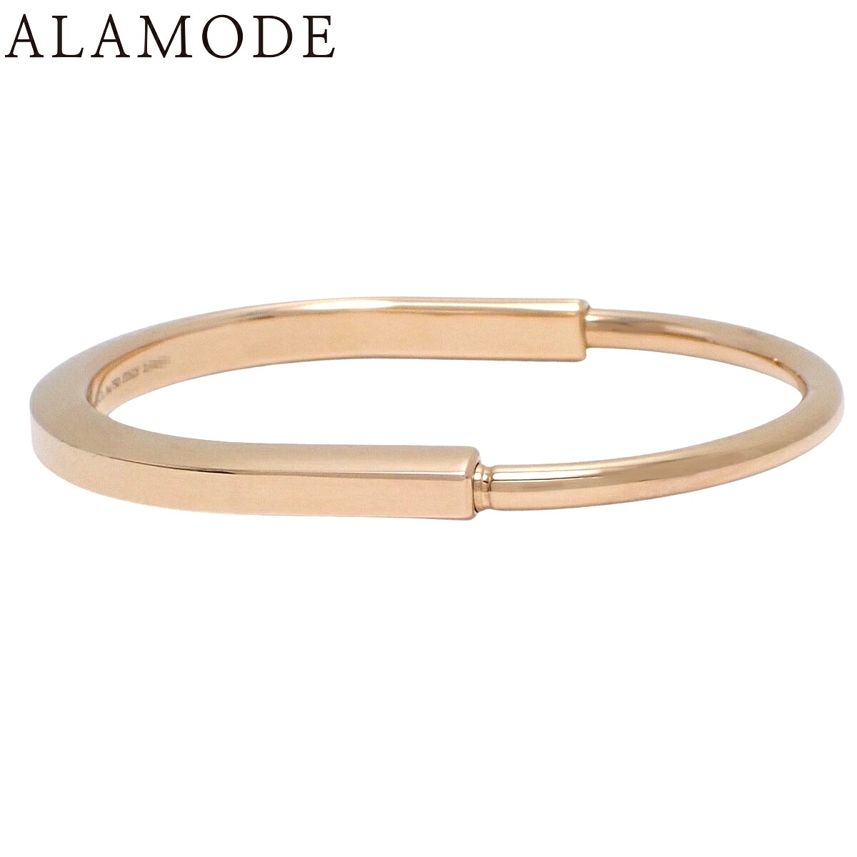 TIFFANY&Co.(ティファニー) ロック バングル ピンクゴールド K18PG 29.6g バングル アクセサリー ジュエリー ブレスレット ピンクゴールド レディース 40802191498【中古】【アラモード】｜ALAMODE