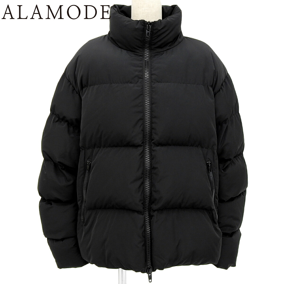 BALENCIAGA(バレンシアガ) ユニティスポーツ パテッドジャケット 落ち込む/毛皮上衣 2023年 御召しもの 流行り物 うしろ側ロゴタイプ M ポリエステル 黒いこと黒 薄墨色 ユニ一発やる 40802193340【中古】【アラモード】