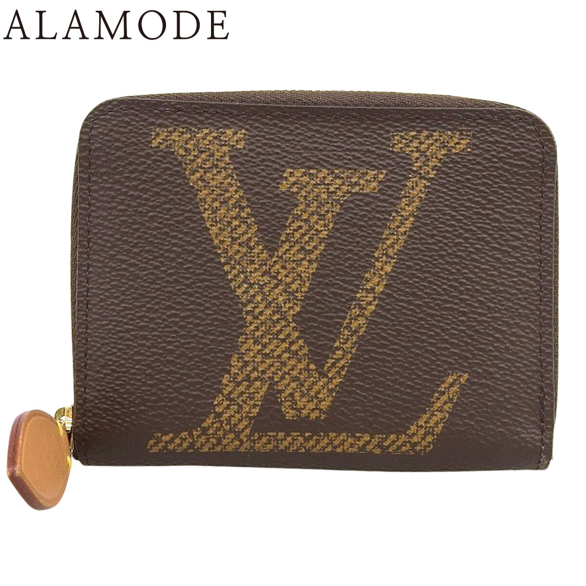 LOUIS VUITTON(ルイ・ヴィトン) モノグラム・ジャイアント ジッピー・コインパース コインケース 小物 小銭入れ モノグラムジャイアントキャンバス ブラウン茶 キャメル茶 ゴールド金具 M69354 レディース 40802192593【中古】【アラモード】｜ALAMODE