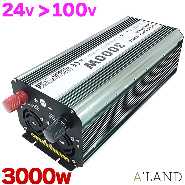 インバーター 24v 100v 発電機 3000w Dc Ac 正弦波 瞬間出力4800w カーインバータ アウトドア 車中泊 緊急時 電圧変換器 防災用品 防災グッズ 変電 変圧 家庭用電圧 キャンプ スマホ充電 Dcgroup Com