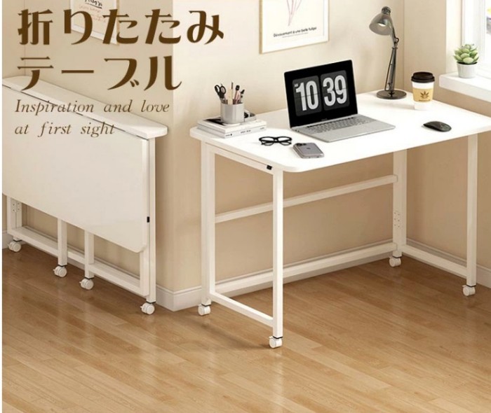 折り畳みテーブル 折りたたみテーブル おしゃれ 完成品 折れ脚テーブル コンパクト サイドテーブル センターテーブル 折りたたみ 簡易テーブル 省スペース 在宅ワーク カフェテーブル 折りたたみ デスク テーブル