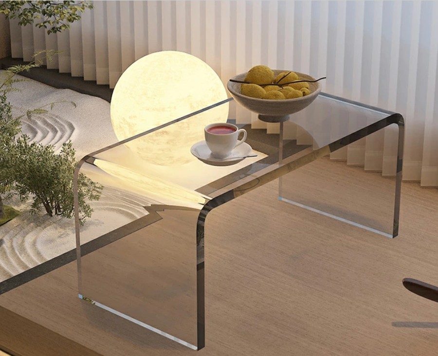 楽天市場】ローテーブル センターテーブル アクリル製 アクリル