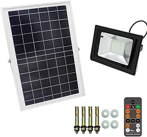 屋外 LED ソーラー投光ライト 56LED 1000LM リモコン付き 自動明暗センサー 夕暮れ点灯夜明け消灯 IP66 防水 明るさ調光 タイマー機能搭載 180° 照射角度調整可能 庭 駐車場 外壁照明|ALASTIME