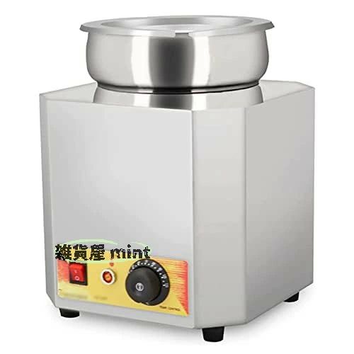 チョコレート溶融機、溶けたチョコレート、ソースヒーター 500W電気フードソースウォーマーヒーター、ジャム保温機 - 一定温度トッピングバターチーズフォンデュウォーマーチーズディスペンサー、乾式加熱｜ALASTIME