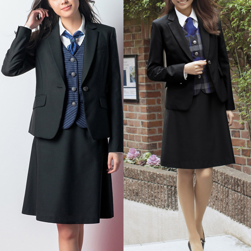 S-24690事務服ジャケット大きいセロリー