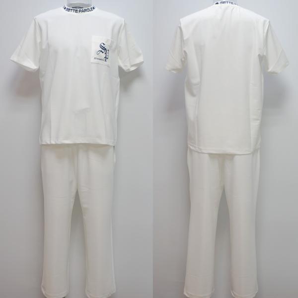 (SALE)セッテパローレ・23 春夏 SS 新作・Tシャツ・イージーパンツ 上下(L)(LL)7373172108-01　7373140104-01　SETTE PAROLE