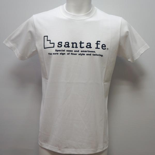 サンタフェ・25 春夏 SS 新作・ロゴプリント 半袖Tシャツ(L)(LL)(3L)(4L)25-83832-001