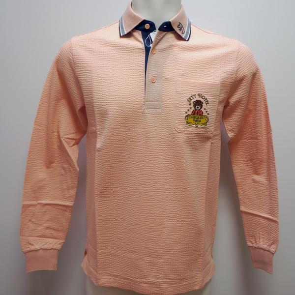 カステルバジャック・25 春夏 SS 新作・長袖スポーツシャツ(M)(L)(LL)7215173112-72