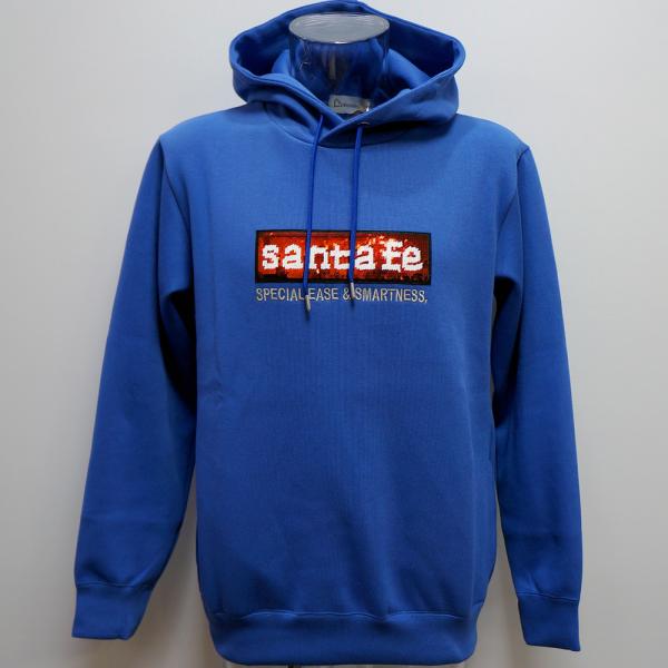 (SALE)サンタフェ・23 SS 春夏・W人間の顔 パーカー 調教師(54)(4L)23-85462-093-54 キングサイズ