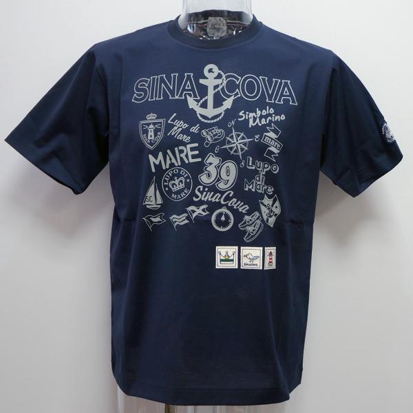 (SALE)シナコバ・23 春夏 SS 新作・半袖 ティーシャツ(M)(L)(LL)23110520-290 Tシャツ・カットソー-トップス