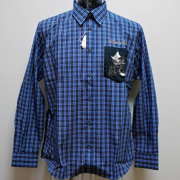カステルバジャック・23 春夏 SS 新作・ドナルド 長袖シャツ(M)(L)(LL)7213125103-59