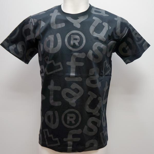 サンタフェ・26 春夏 SS 新作・コットンスムース ロゴ総柄 半袖Tシャツ(L)(LL)(3L)(4L)26-85408-018|aldo洋品店