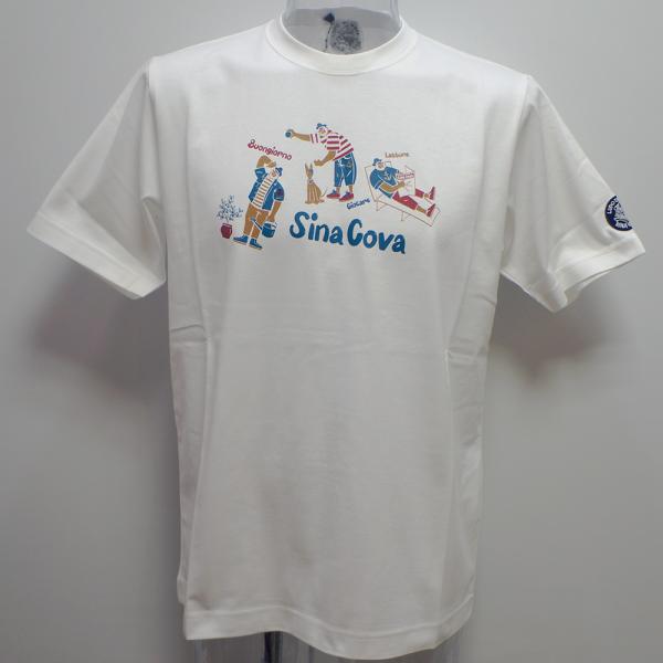 シナコバ・24 春夏 SS 新作・半袖 Tシャツ(M)(L)(LL)24120560-100