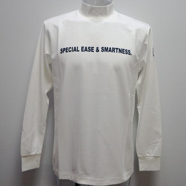 サンタフェ・24 春夏 SS 新作・モックネック 長袖Tシャツ(54)(4L)24-81472-001-54　キングサイズ