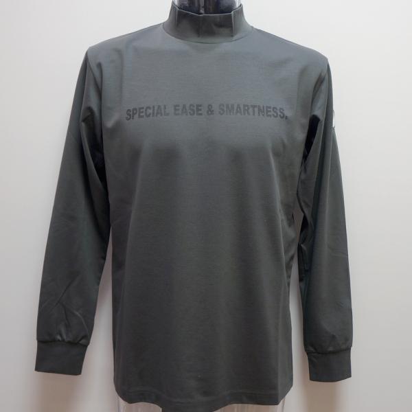 サンタフェ・24 春夏 SS 新作・モックネック 長袖Tシャツ(54)(4L)24-81472-018-54　キングサイズ 9,741円