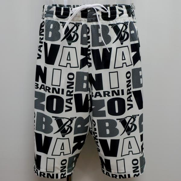 BARNI VARNOバーニヴァーノ☆ロゴ柄ショートパンツ メンズ