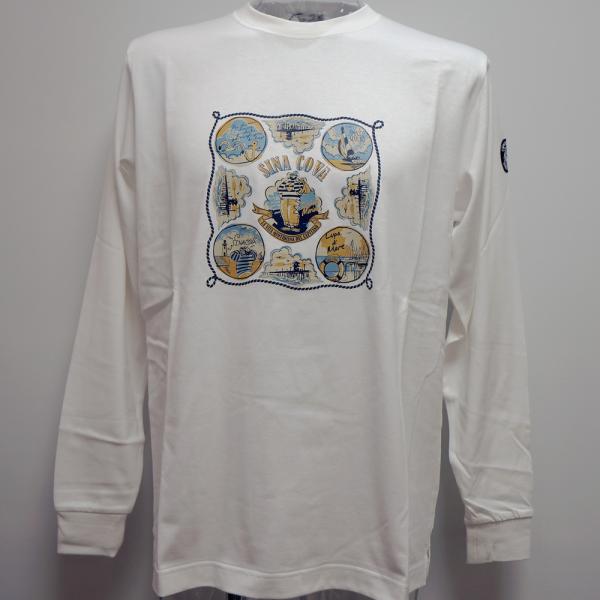 シナコバ・24 秋冬 AW 新作・長袖Tシャツ(L)(LL)24220010-100