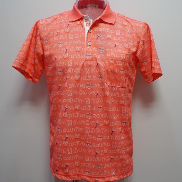 mila schon sports・春夏 SS ・春夏 半袖ポロシャツ(M)7332174116-85　ミラ・ショーン