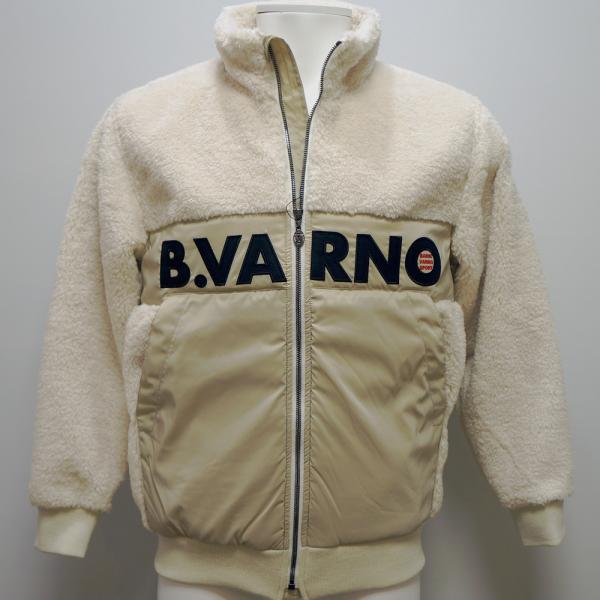 バーニヴァーノ・24 秋冬 AW 新作(L)ボアファー フルジップ ブルゾン(L)BAW-NBS5152-02 BARNI VARNO