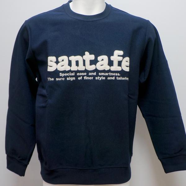 サンタフェ・23 AW 秋冬・丸首 起毛 調教師(LL)(3L)23-86801-098