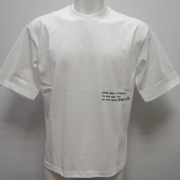 サンタフェ・25 春夏 SS 新作・度詰天竺オーバーサイズ 半袖Tシャツ(L)(LL)(3L)(4L)25-83409-001 7,128円