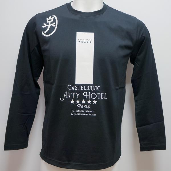 カステルバジャック・25 春夏 SS・新作・JCCホテル柄 長袖Tシャツ(M)(L)(LL)7215171111-99