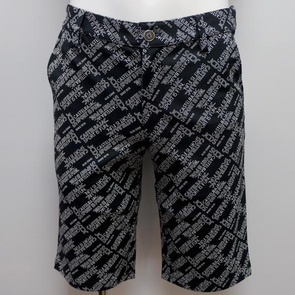 カステルバジャック スポーツ・24 春夏 SS 新作・オリジナルロゴジャガード　ショートパンツ(S)(M)(L)(LL)(3L)(4L)7234242150-99