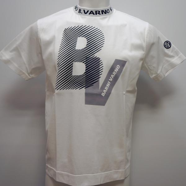 バーニヴァーノ・BV刷り上げる 半袖 プルオーバー(LL) 25 春夏 SS 新作 BSS-OTH5229-01-LL BARNI VARNO (LL)
