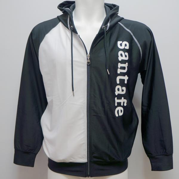 サンタフェ・25 春夏 SS 新作・ラッシュ切り替え フルZIP パーカー(L)(LL)(3L)(4L)25-83821-019 15,840円