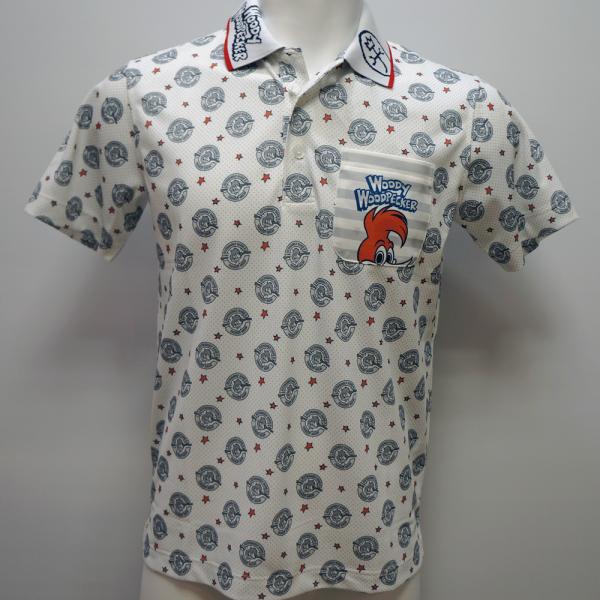 カステルバジャック 運動競技・24・ウッディー・ウッドペッカー 半袖スポーツシャツ(M)(L)(LL)7234374101-01