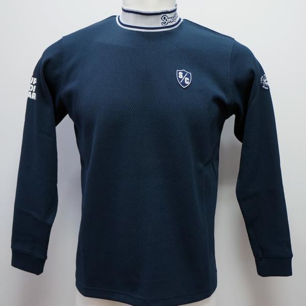 シナコバ・25 秋冬 AW 新作・モックネック 長袖Tシャツ(M)(L)(LL)25250050-290