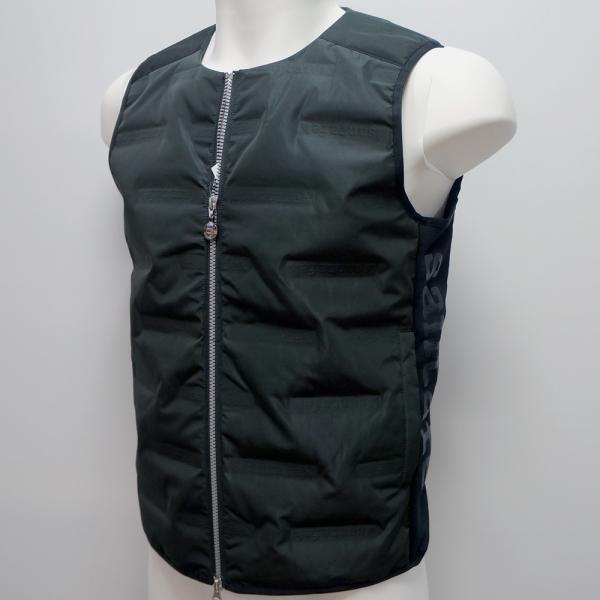 サンタフェ・25 秋冬 AW 新作・ロゴエンボス加工 ダウン ベスト(L)(LL)(3L)(4L)25-54801-018｜aldo洋品店