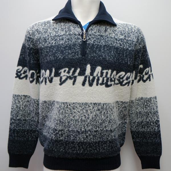 (schon)by mila schon・25 秋冬 AW 新作・ロゴ柄 セーター(L)(LL)7325461107-59　ミラ・ショーン 16,170円