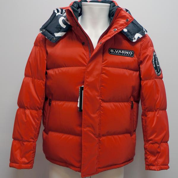 Lサイズ バーニヴァーノ 王冠 ダウンジャケット BAW-KDB4105 BARNI VARNO 21 秋冬 AW 新作 白 黒 ブルゾン クラウン