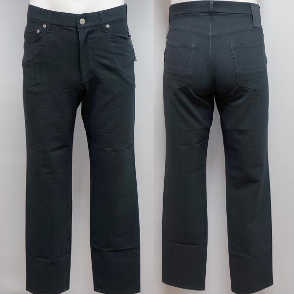 サンタフェ・25 春夏 SS 新作・クールマックス デニムプリント 楽パンツ(L)(LL)(3L)25-63801-019｜aldo洋品店