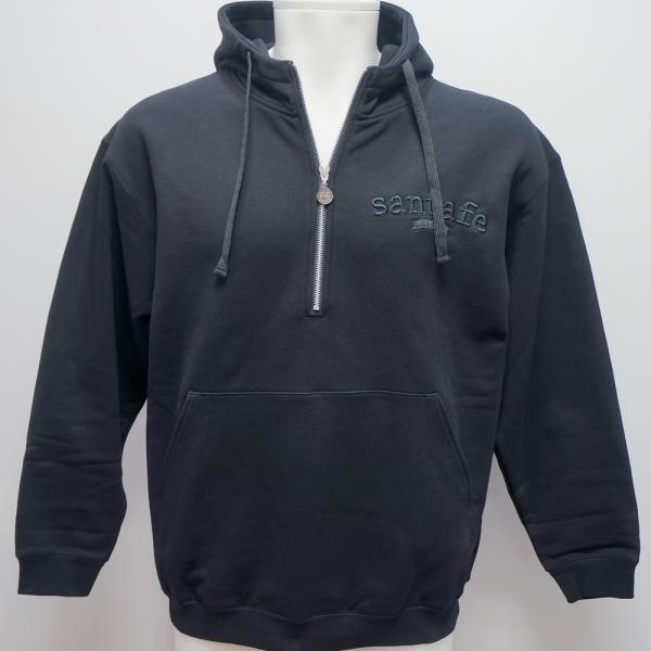 サンタフェ・25 AW 秋冬・ハーフZIP オーバーサイズ パーカー(LL)(4L)25-84409-018