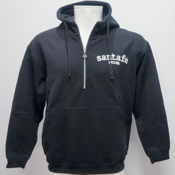 サンタフェ・25 AW 秋冬・ハーフZIP オーバーサイズ パーカー(L)(LL)(3L)(4L)25-84409-019
