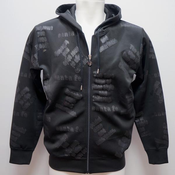 サンタフェ・25 AW 秋冬・総柄プリント フルジップ パーカー(L)(LL)(3L)(4L)25-84805-018