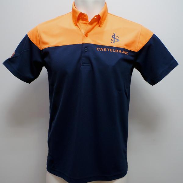 カステルバジャック スポーツ・25 春夏 SS・ポリエステル 機能素材 半袖ポロシャツ(M)(L)(LL)7235174108-59|aldo洋品店