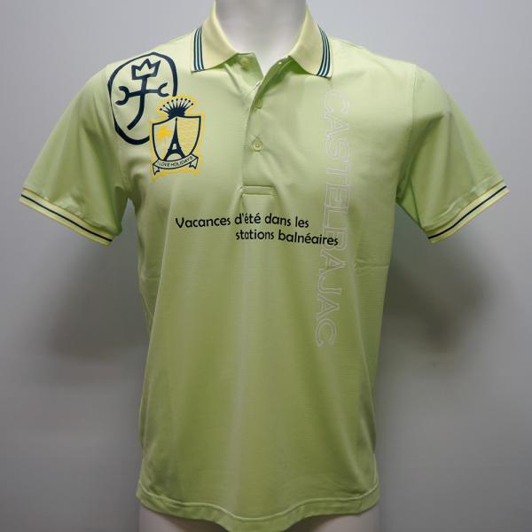 カステルバジャック 運動競技・25 春夏 SS・ポリエステル 半袖スポーツシャツ(M)(L)(LL)7235274105-42