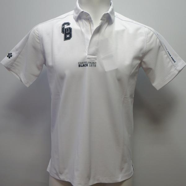 カステルバジャック 運動競技・25 春夏 SS・ジッパーあき場所 半袖スポーツシャツ(M)(L)(LL)7235274151-01