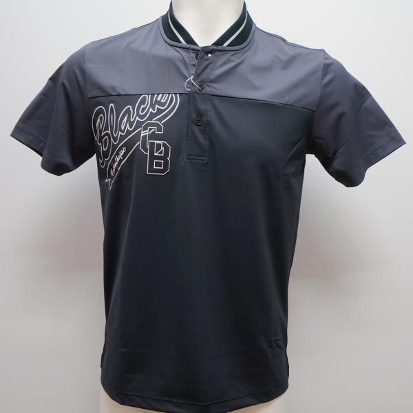 カステルバジャック 運動競技・25 春夏 SS・スタジャン風肋筋衿 半袖スポーツシャツ(M)(L)(LL)7235274152-99